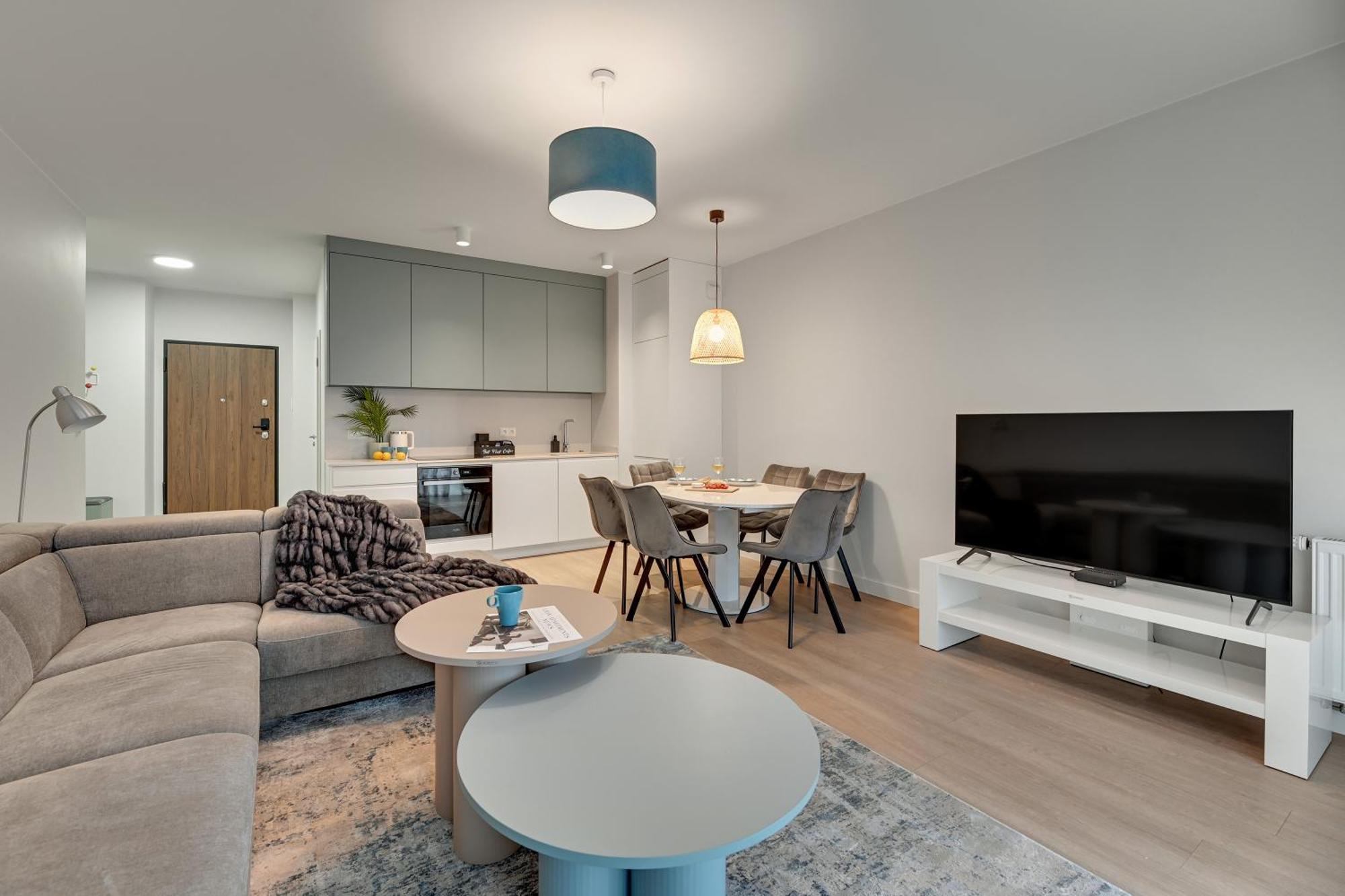 Scala City Center Apartments With Parking By Lion Apartments Gdańsk Eksteriør billede
