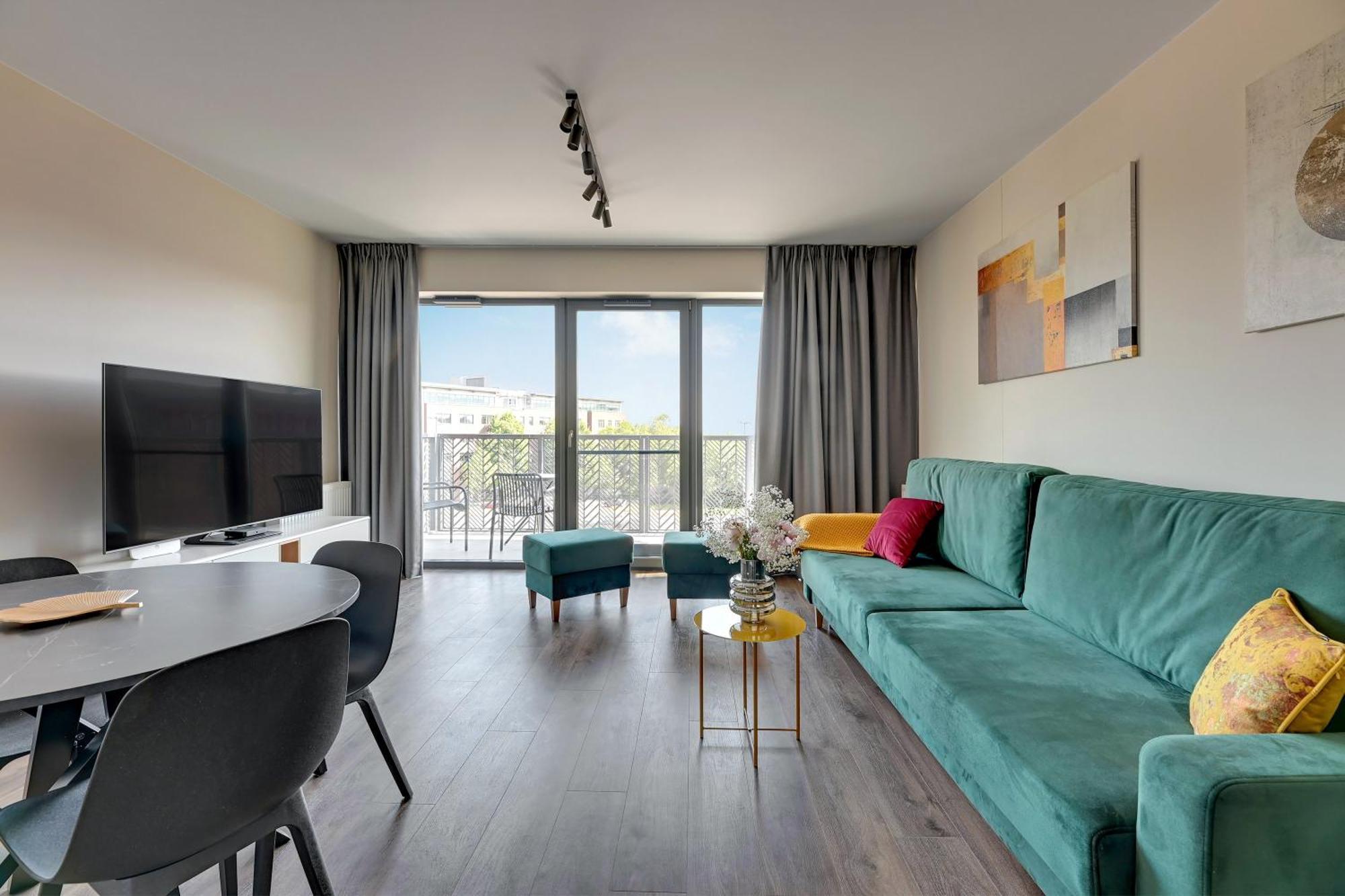 Scala City Center Apartments With Parking By Lion Apartments Gdańsk Eksteriør billede