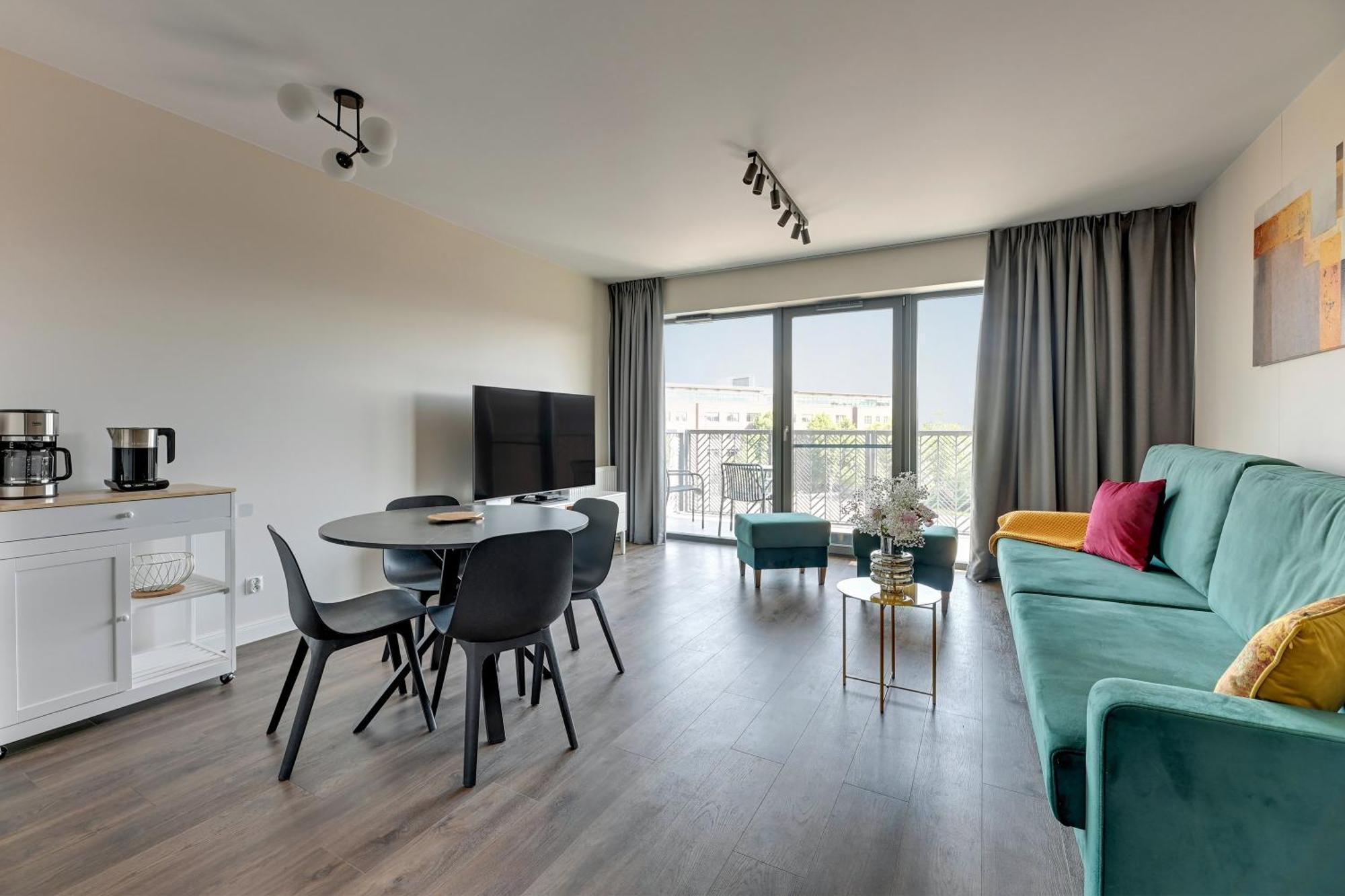 Scala City Center Apartments With Parking By Lion Apartments Gdańsk Eksteriør billede
