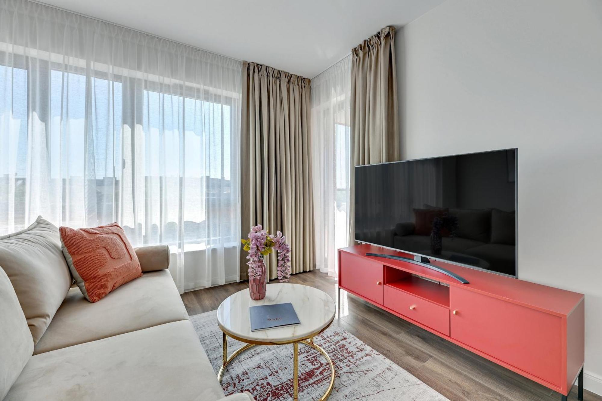 Scala City Center Apartments With Parking By Lion Apartments Gdańsk Eksteriør billede